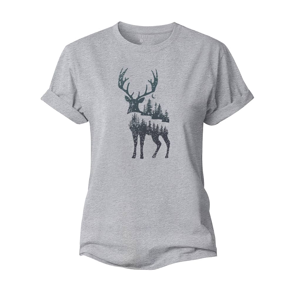 Christmas Forest Women's Cotton T-Shirt