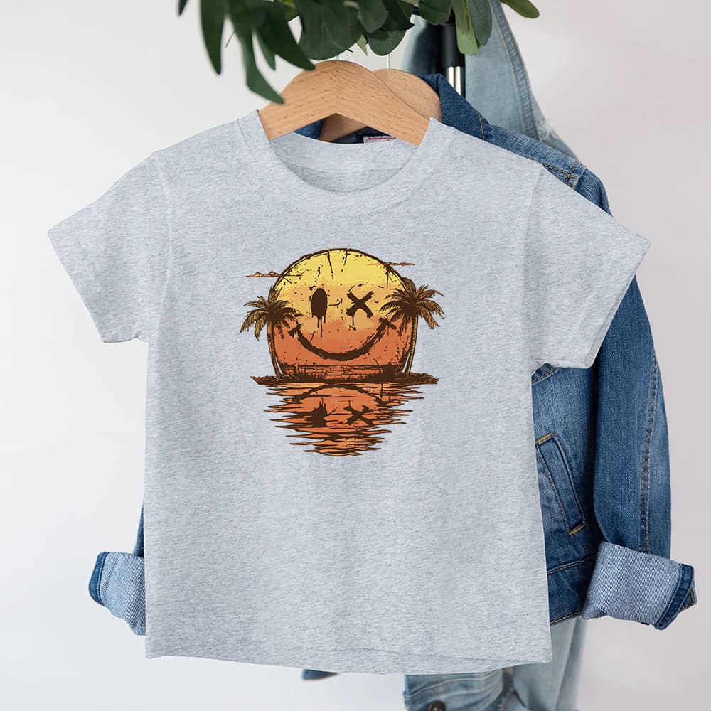 Smiley Sea Youth Cotton T-Shirt