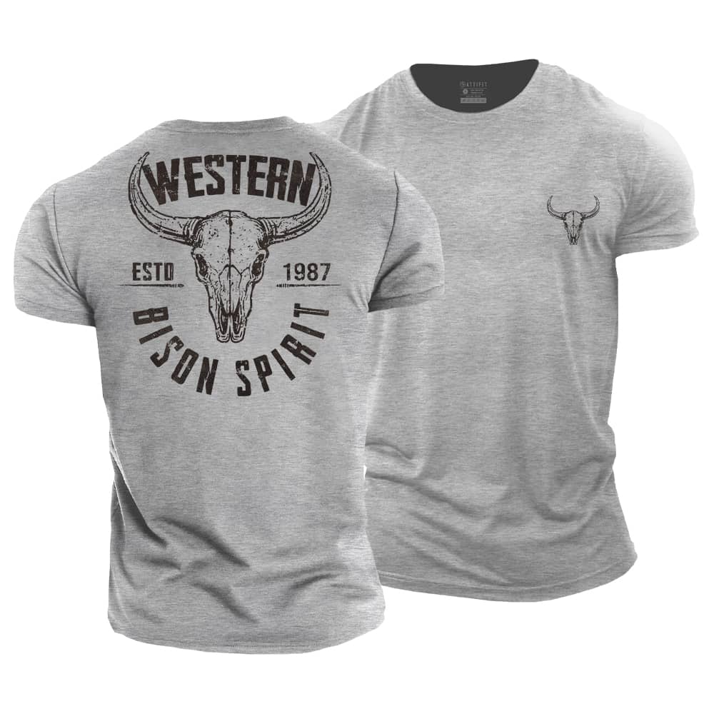 Bison Spirit Cotton T-Shirt