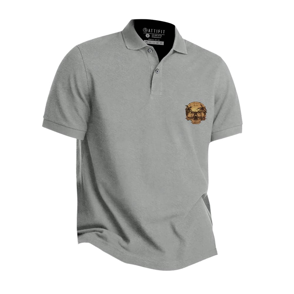 Mini Skull Sunset Polo Shirt