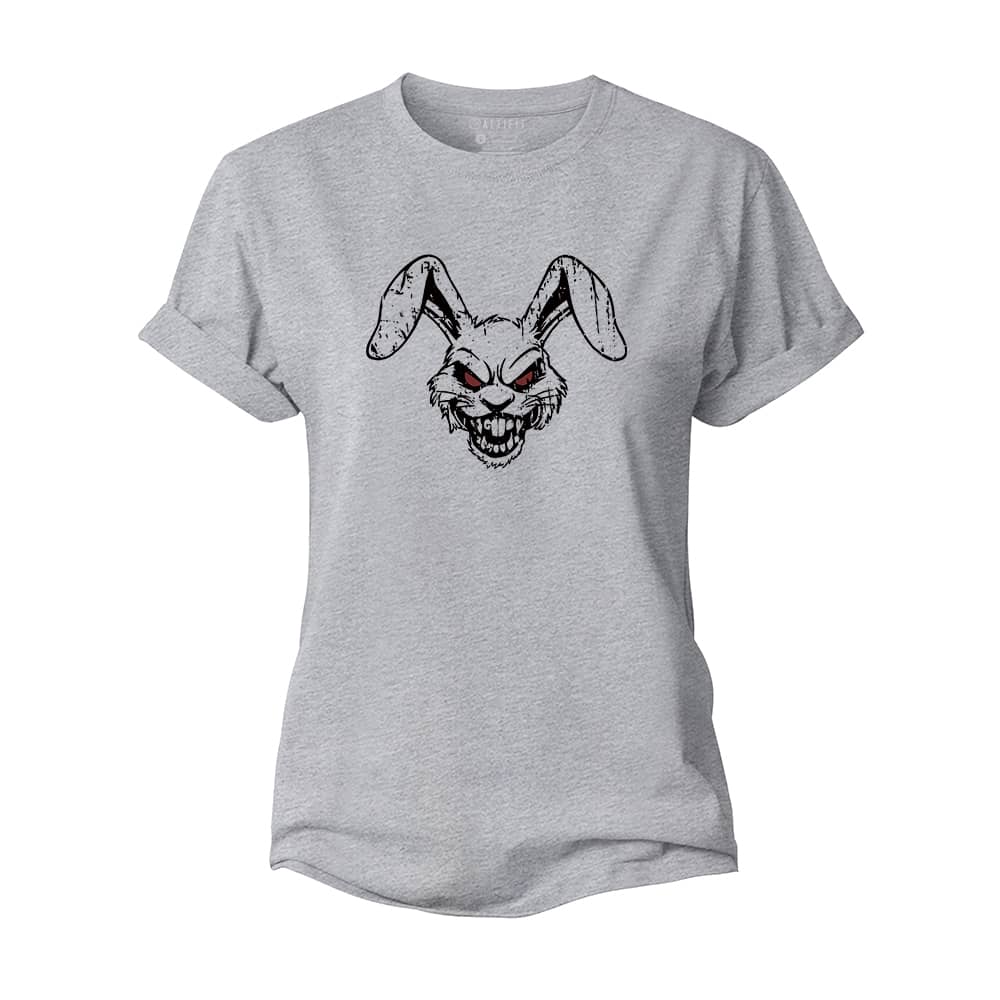 Fierce Bunny Women's Cotton T-Shirt