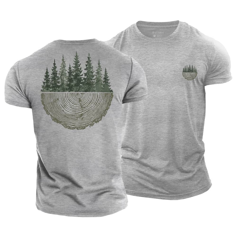 Forest Ring Cotton T-Shirt