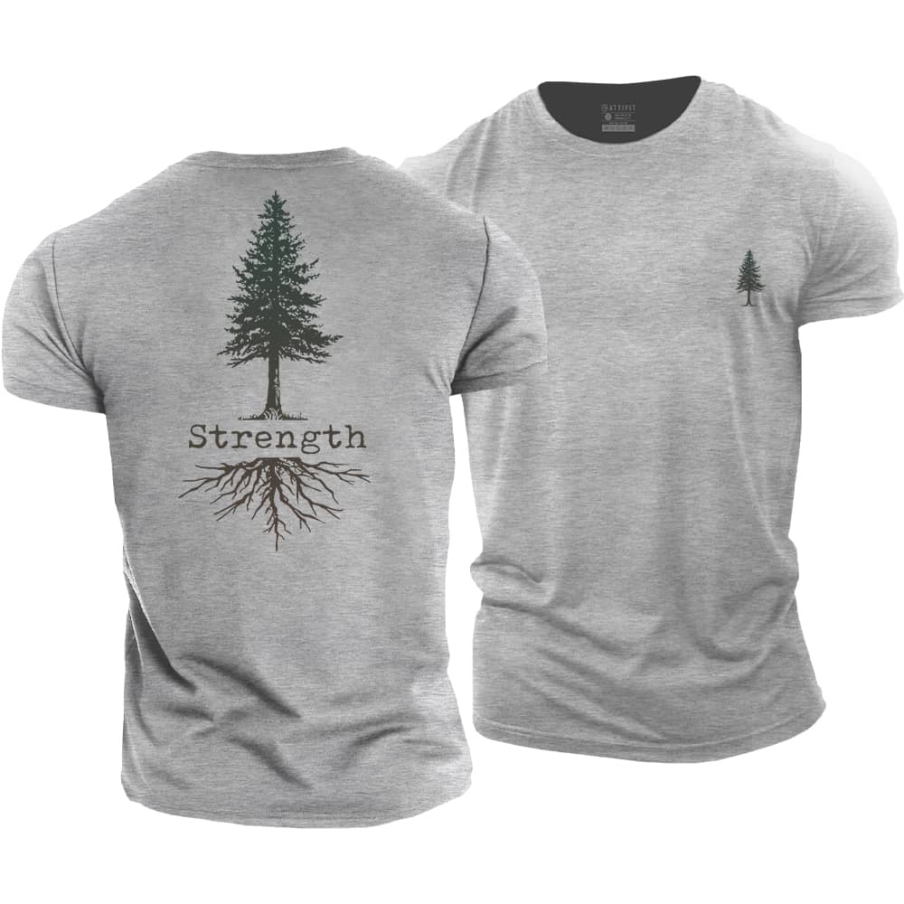Tree Strength Cotton T-Shirt