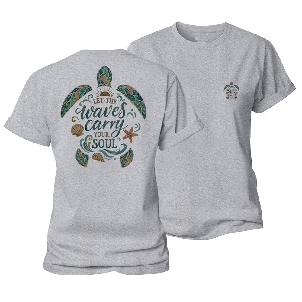 Waves Carry Soul Women's Cotton T-Shirt