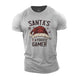 Santa's Favorite Gamer Cotton T-Shirt