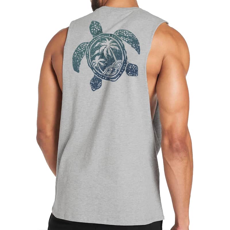 Turtle Palm Tank Top