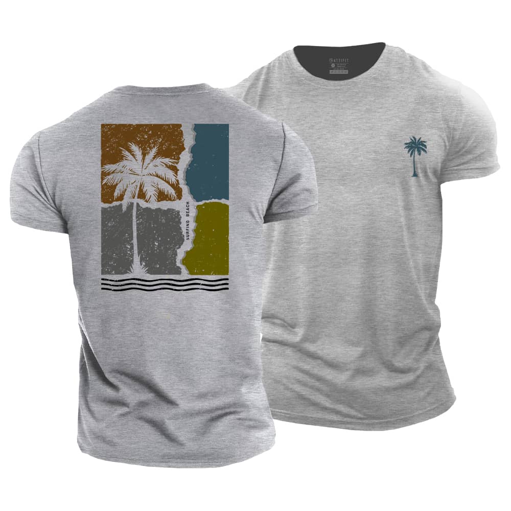 Summer Poster Cotton T-Shirt