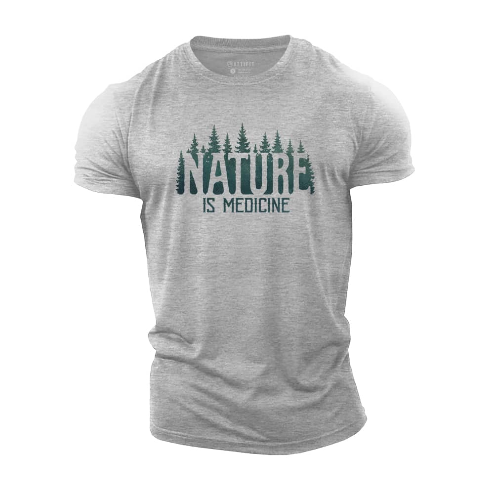 Nature Is Medicine Cotton T-Shirt