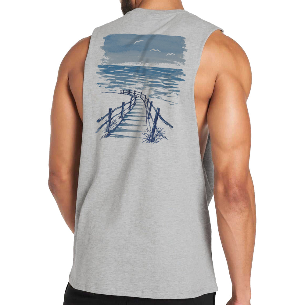 Seaside Boardwalk Tank Top