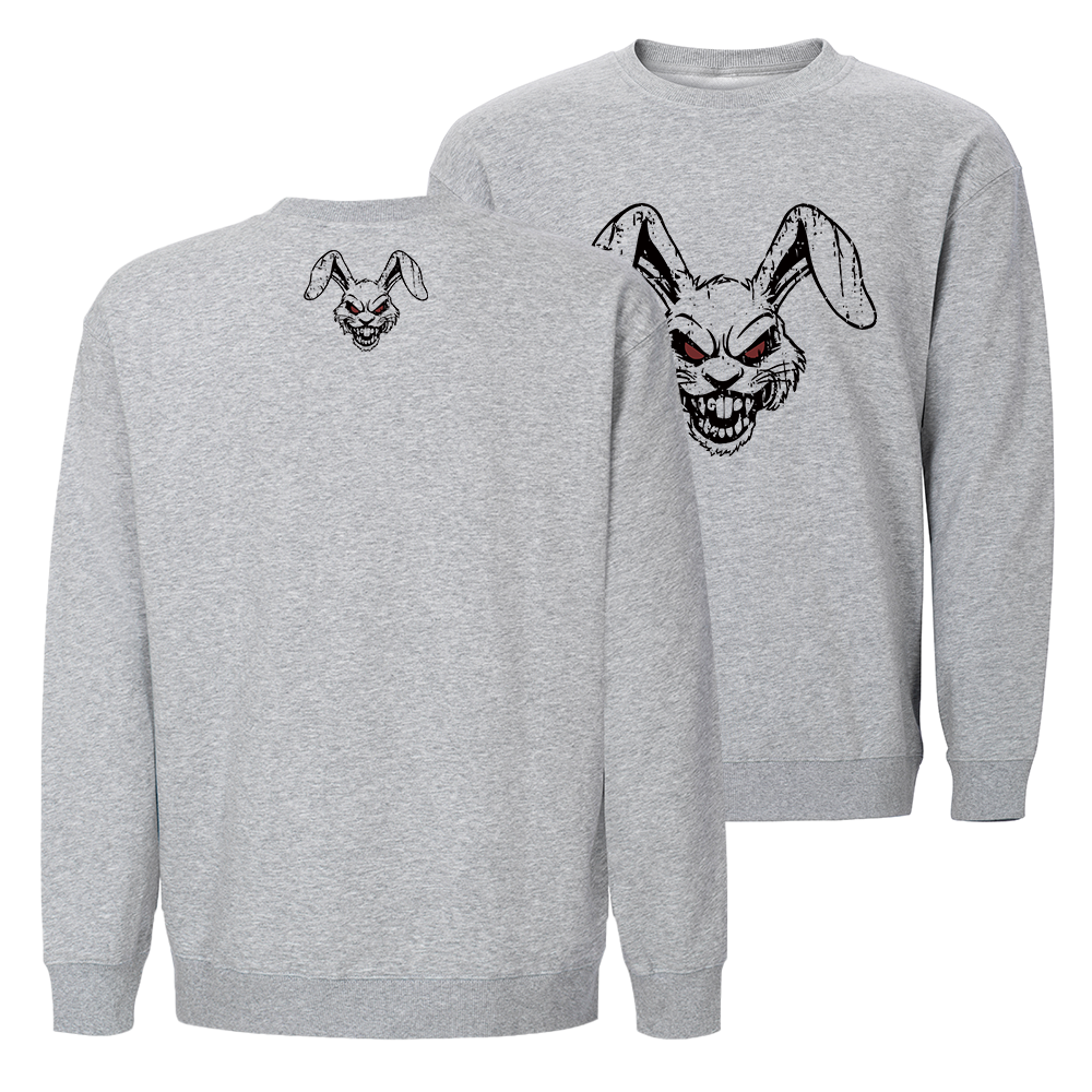 Fierce Rabbit Crewneck Sweatshirt
