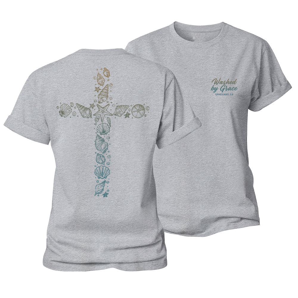 Washed By Grace Women's Cotton T-Shirt