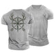 Hunting Compass Cotton T-Shirt