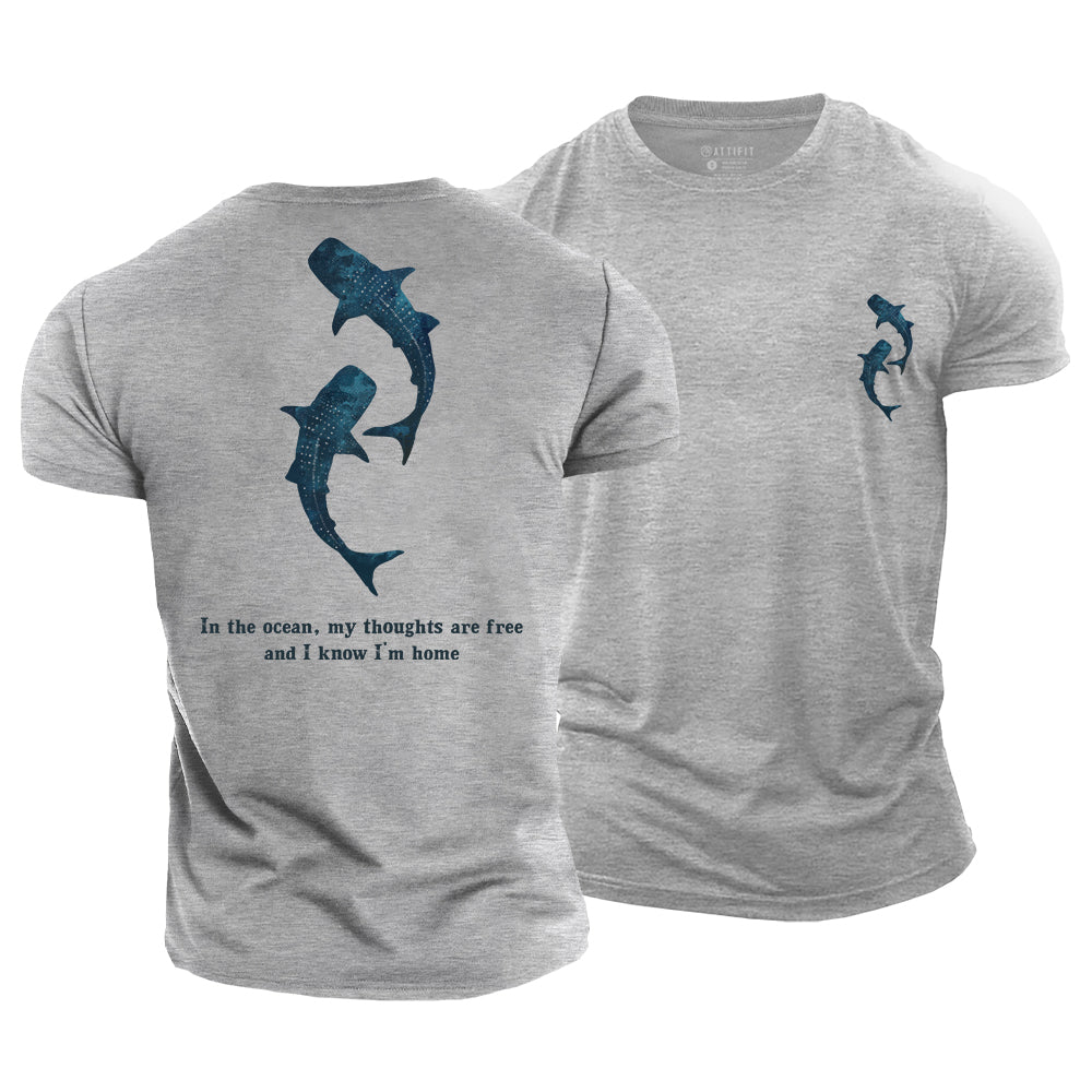 Ocean Home Cotton T-Shirt
