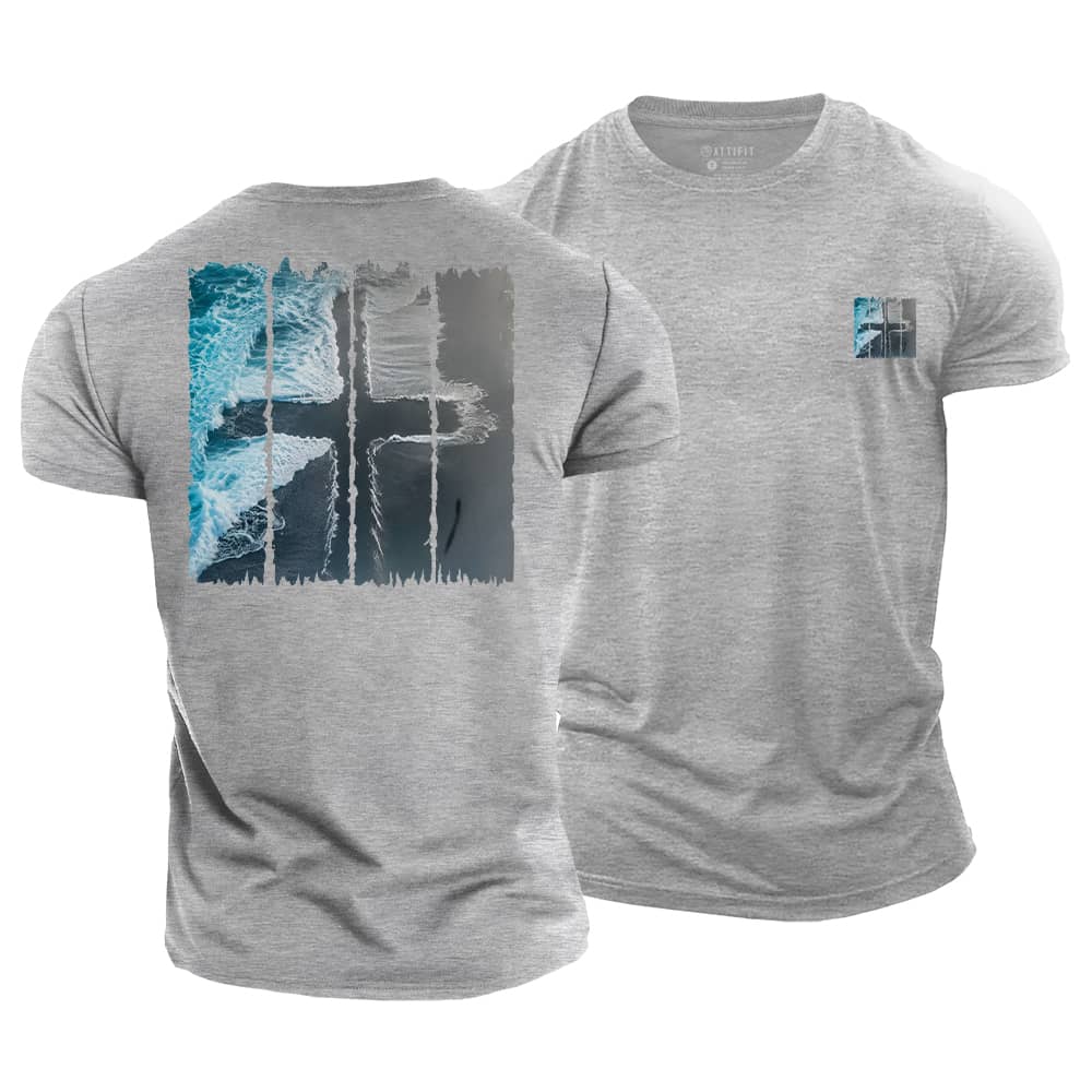 Tidal Divide Cotton T-Shirt