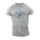 Lake Boat Compass Cotton T-Shirt