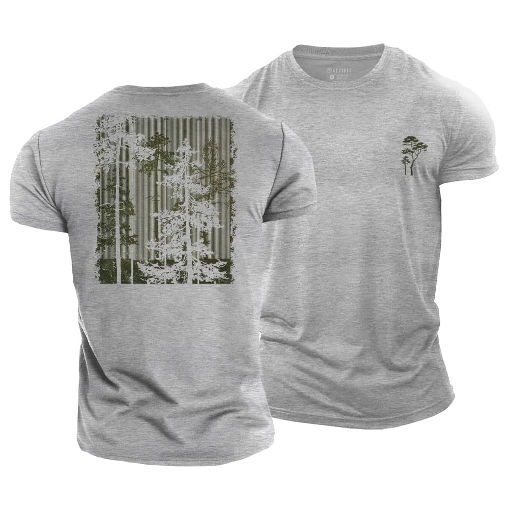Forest Shade Cotton T-Shirt