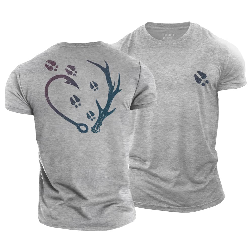 Hook Antler Trail Cotton T-Shirt