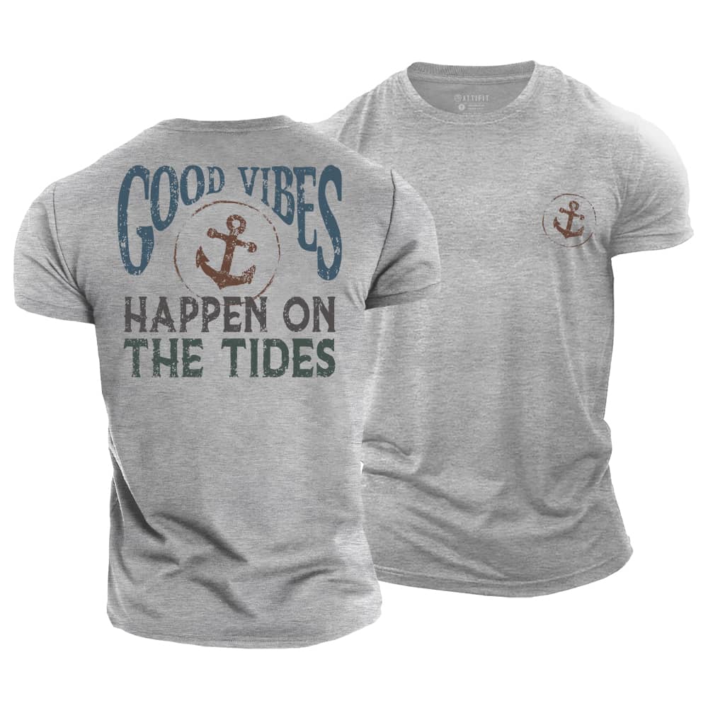 Good Tides Cotton T-Shirt