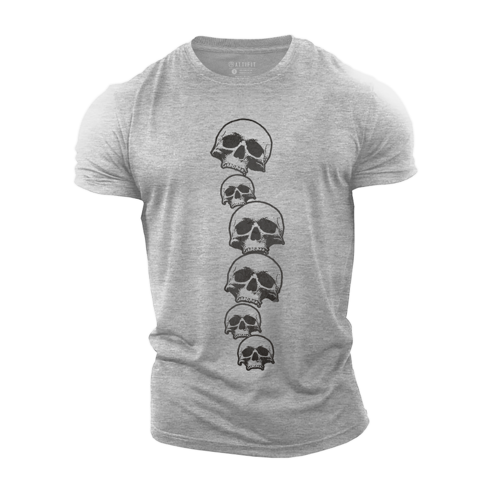 Line of Death Cotton T-Shirt