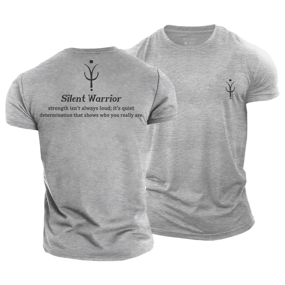 Silent Warrior Cotton T-Shirt