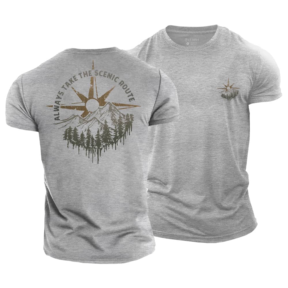 The Scenic Route Cotton T-Shirt