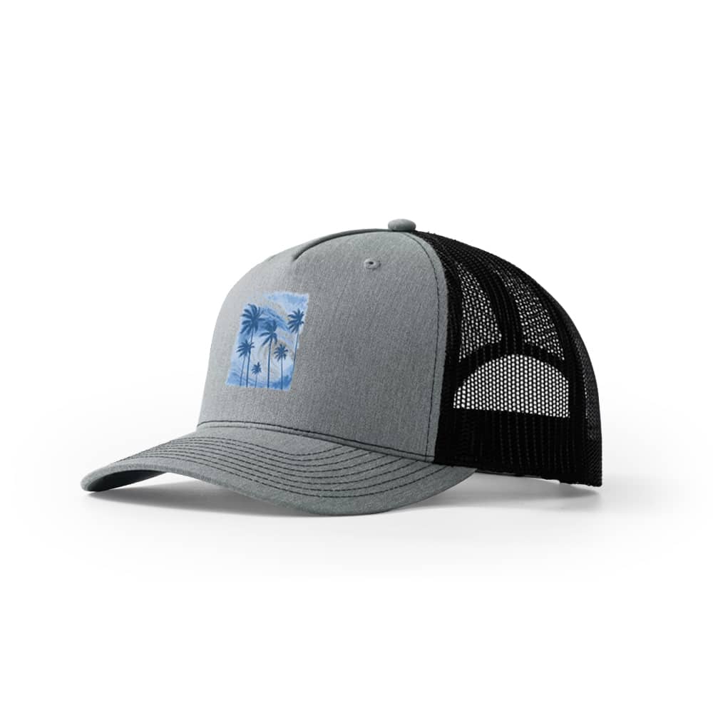 Wave Palm Trucker Hat
