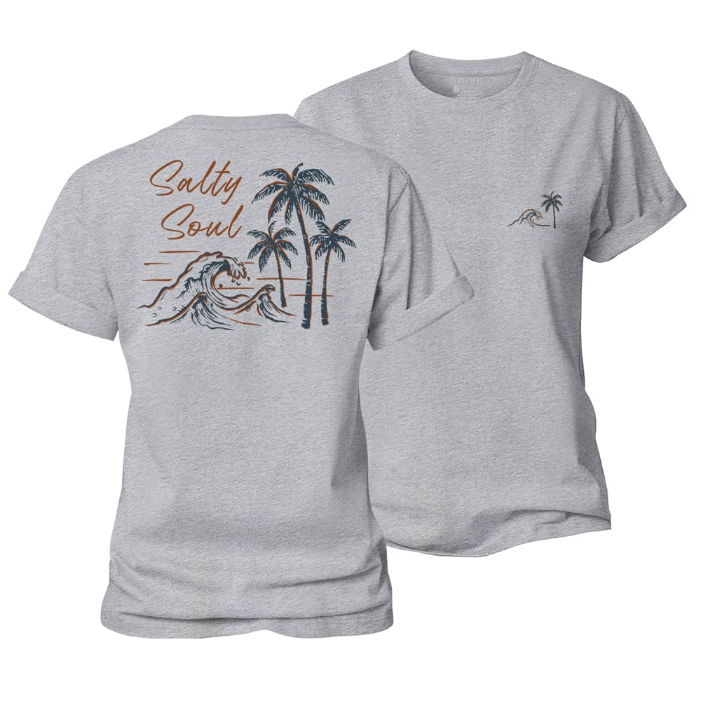 Salty Soul Women's Cotton T-Shirt