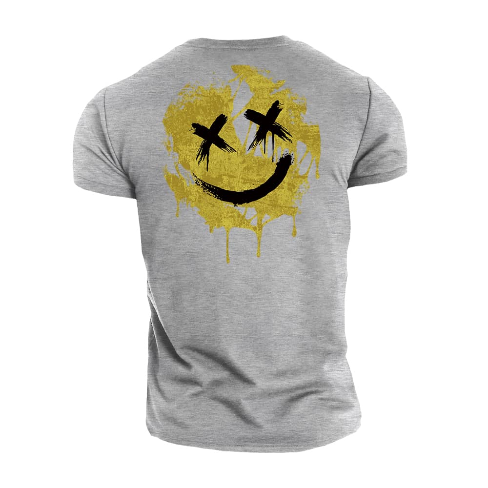 Cracking Smiley Cotton T-Shirt