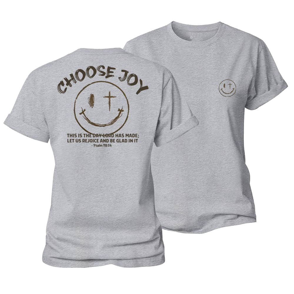 Choose Joy Women's Cotton T-Shirt