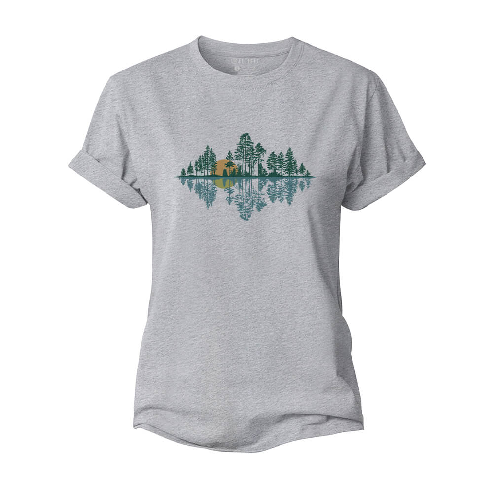 Lakeside Forest Women's Cotton T-Shirt