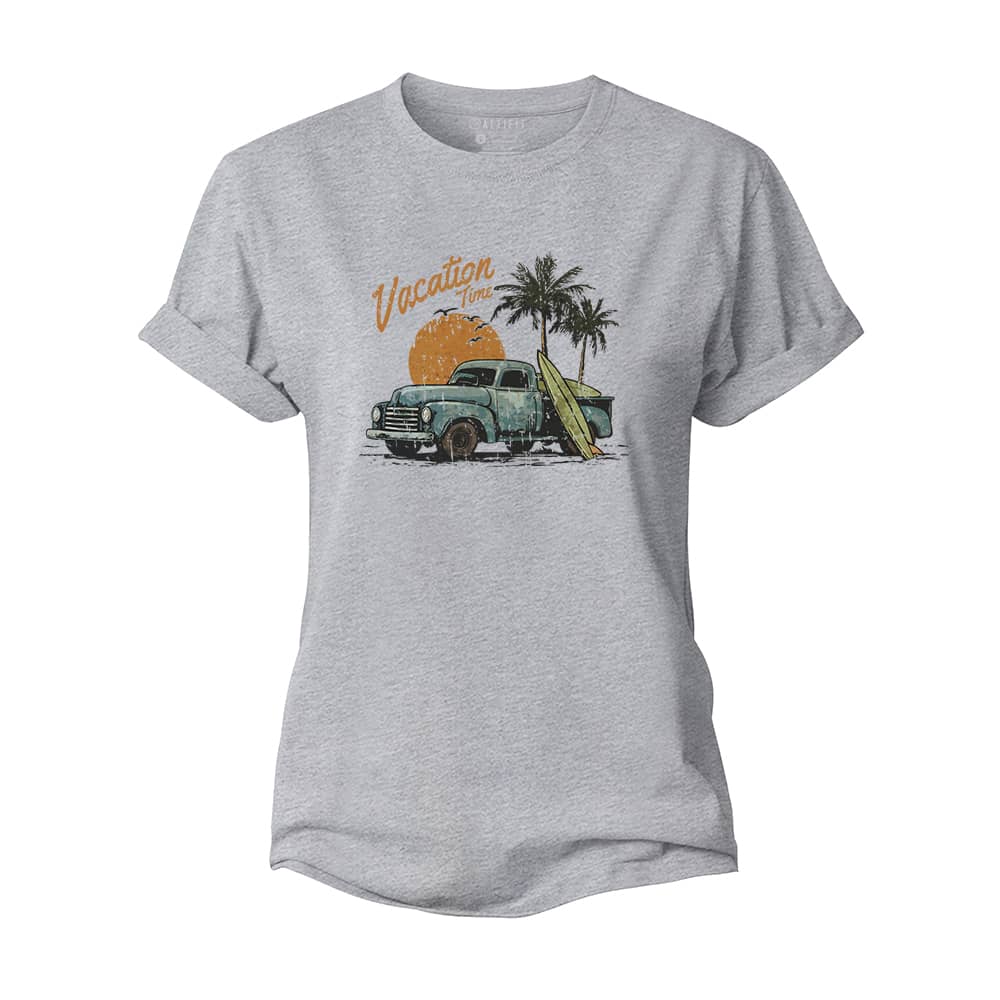 Vacation Time Women's Cotton T-Shirt