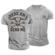 Here Am I Send Me Cotton T-Shirt