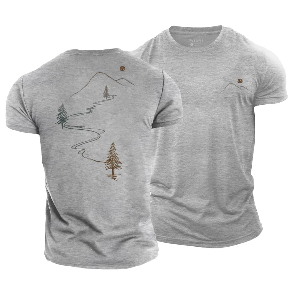 Winding Trail Cotton T-Shirt