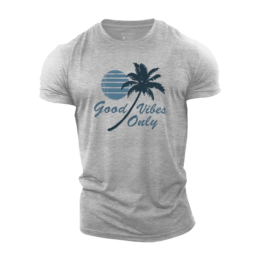 Good Vibes Only Cotton T-Shirt