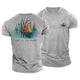 Red In The Reeds Cotton T-Shirt