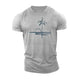 Blue Palm Cotton T-Shirt
