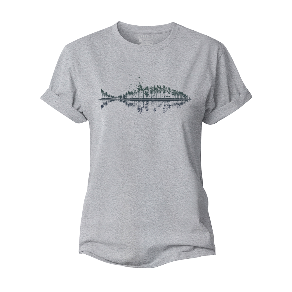 Fish of The Forest Women's Cotton T-Shirt