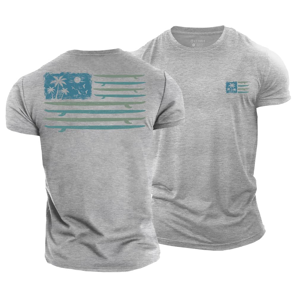 Surf Flag Cotton T-Shirt