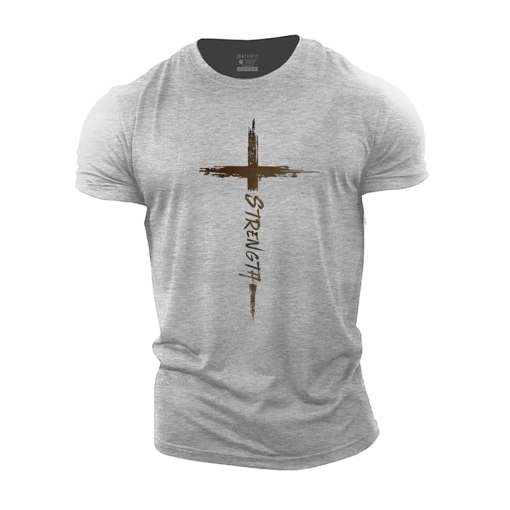Strength Cross Cotton T-Shirt