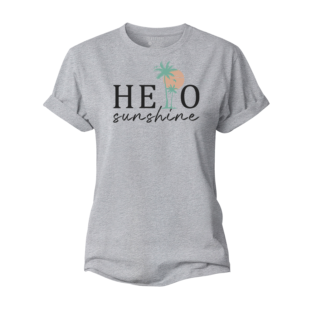 Hello Sunshine Women's Cotton T-Shirt