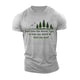 Lose Mind In Forest Cotton T-Shirt