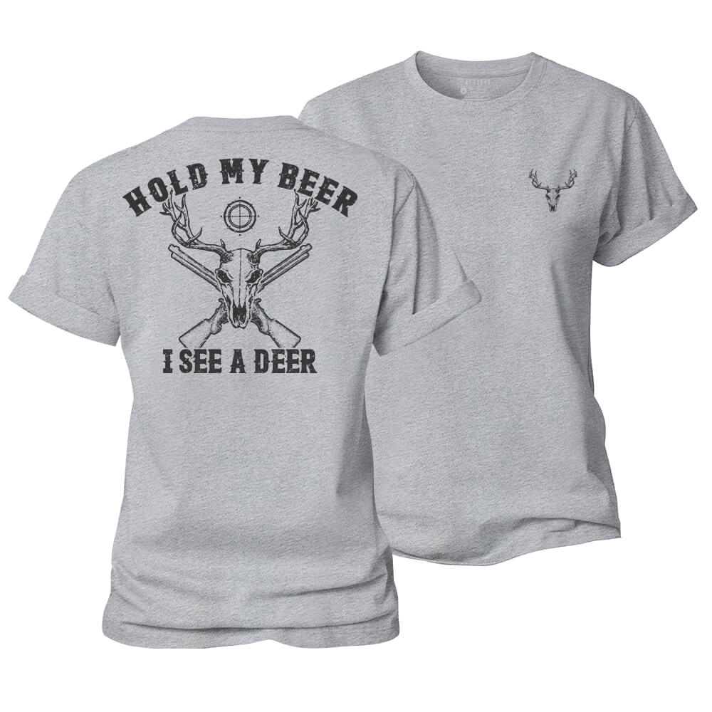 I See a Deer Women's Cotton T-Shirt