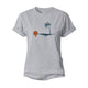 Palm Sunset Reflection Women's Cotton T-Shirt