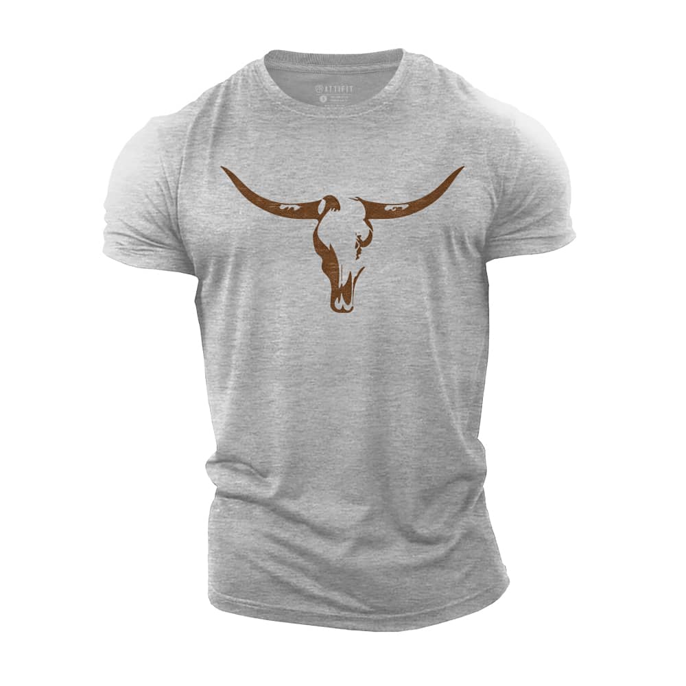 Western Longhorn Cotton T-Shirt
