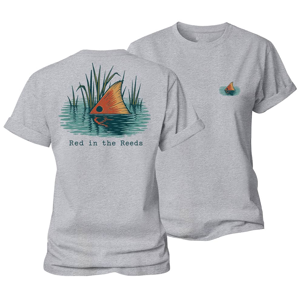 Red In The Reeds Women's Cotton T-Shirt