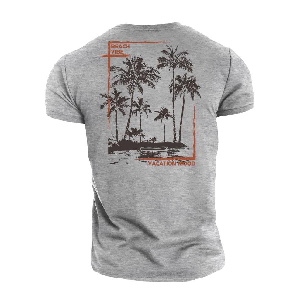 Vacation Mood Cotton T-Shirt