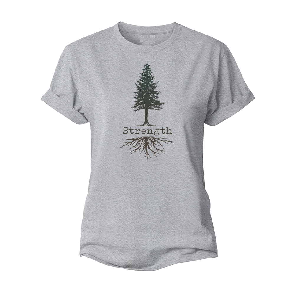 Strength of A Tree Women's Cotton T-Shirt