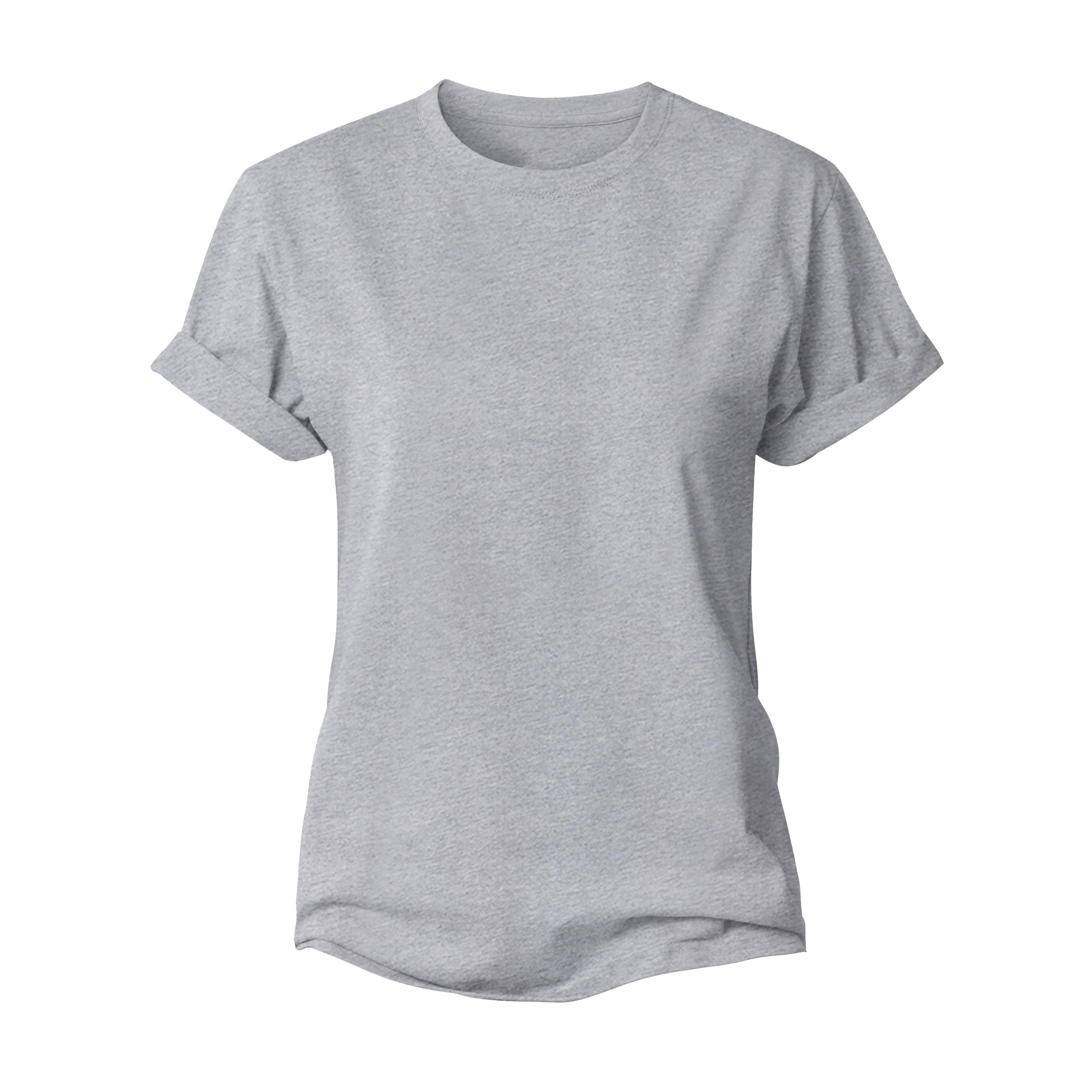Solid Color Women's Cotton T-Shirt