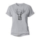 Twig Deer Women's Cotton T-Shirt