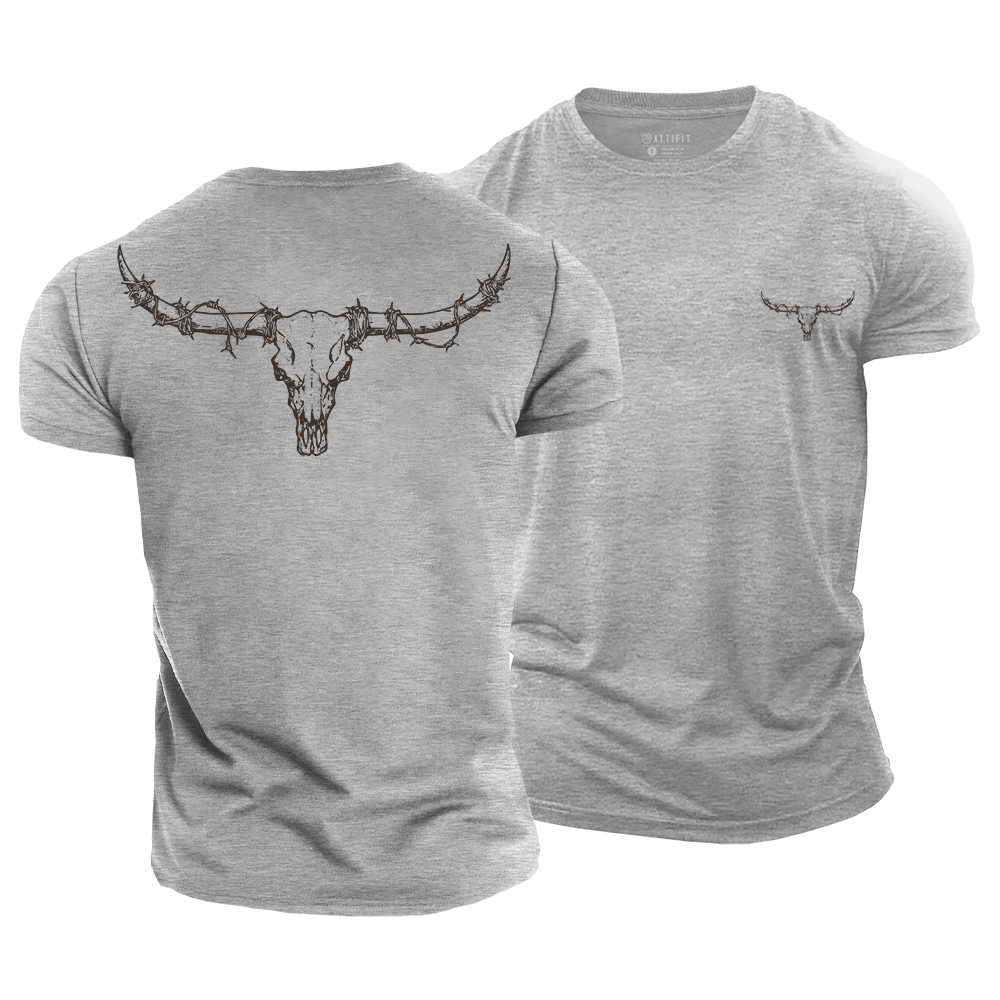 Barbed Outlaw Cotton T-Shirt